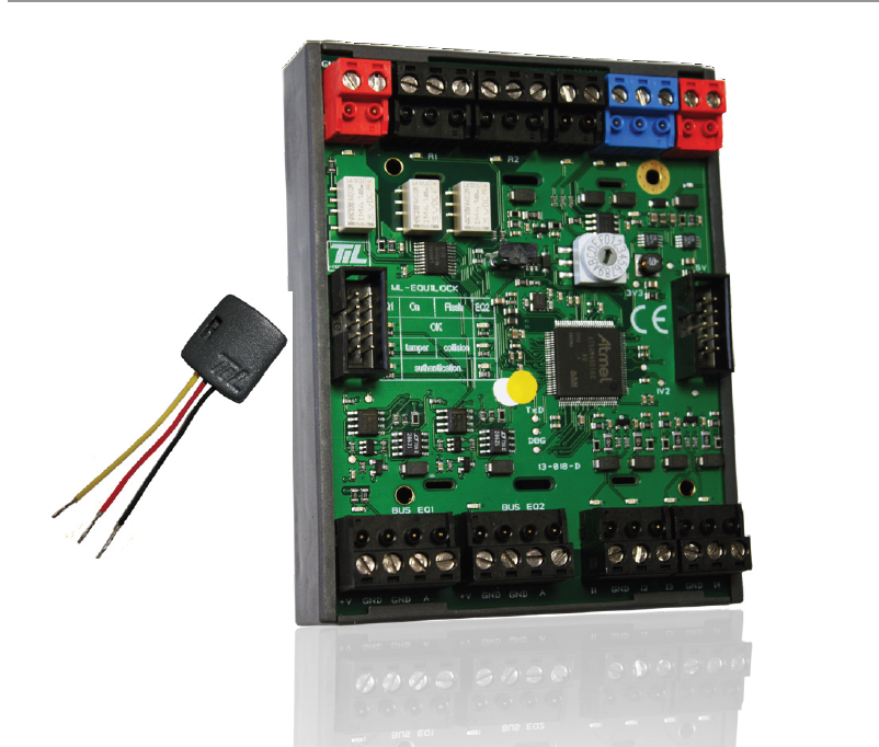 TIL Technologies MLCK-CUBE Module intrusion Equilock Gamme CUBE 2 bus 64 transpondeurs 5 EEQ 2 Relais