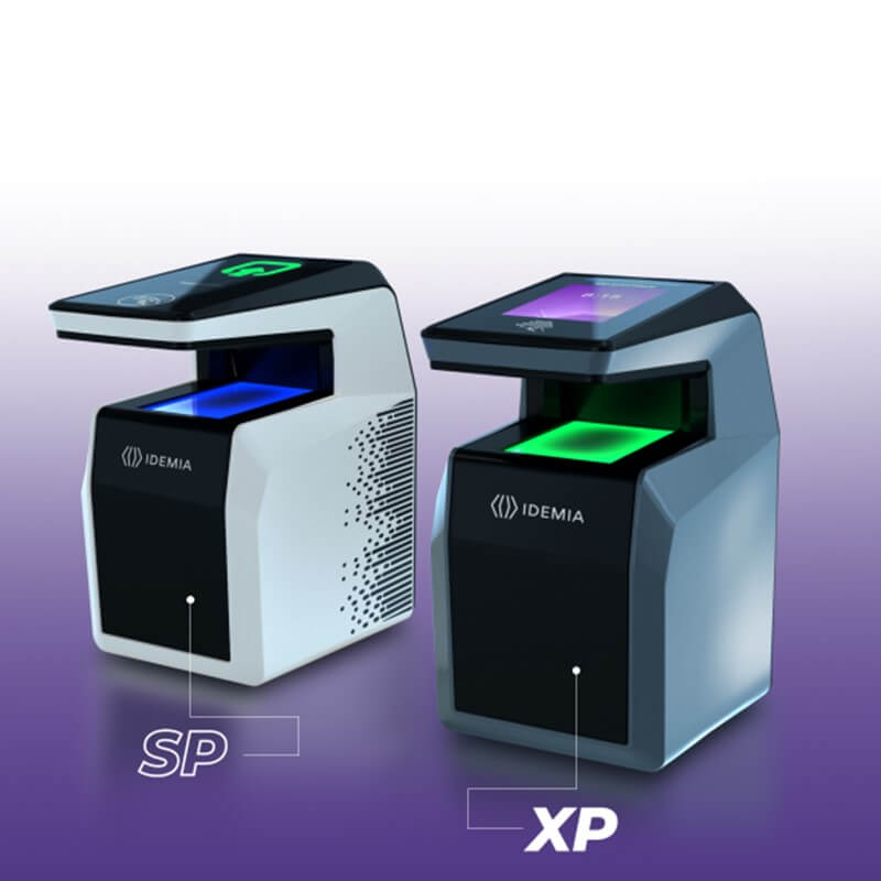 TIL Technologies LEC72SG7000-NB0 Lecteur Biométrique MorphoWave Compact XP 3D Empreintes Mifare QR