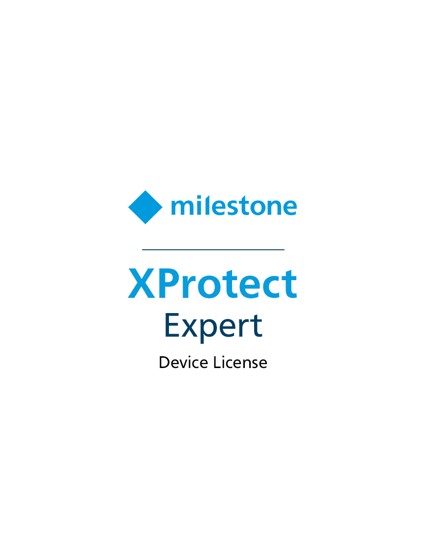 Milestone XProtect Expert Device Licence - XPETDL - Licence VMS